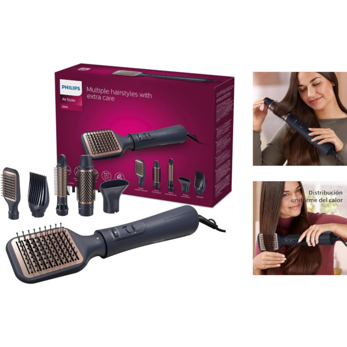  cepillo moldeador serie 5000 philips cuidado personal y salud philips