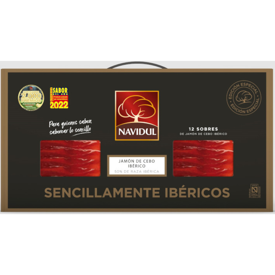  maletín jamón ibérico de cebo navidul alimentación navidul