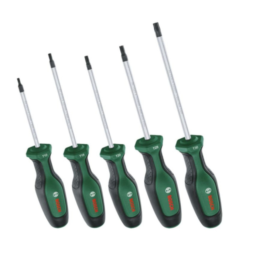  set destornilladores torx 5-uds bosch herramientas bosch